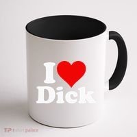 I LOVE HEART DICK RICHARD Coffee Mug thumb 1