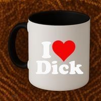 I LOVE HEART DICK RICHARD Coffee Mug thumb 2