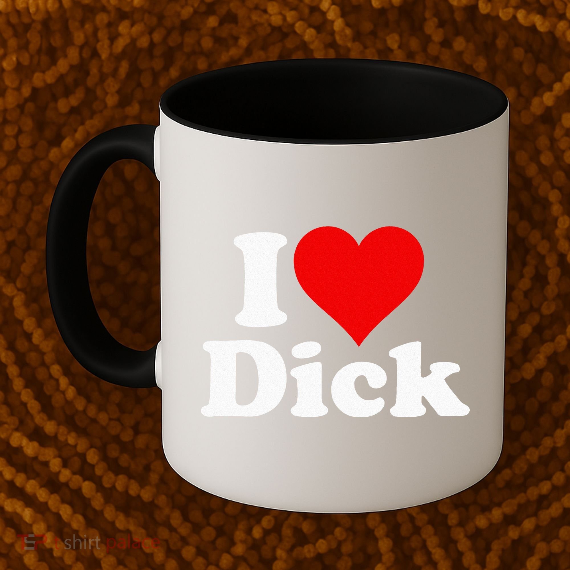 I LOVE HEART DICK RICHARD Coffee Mug
