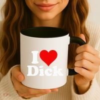 I LOVE HEART DICK RICHARD Coffee Mug thumb 3