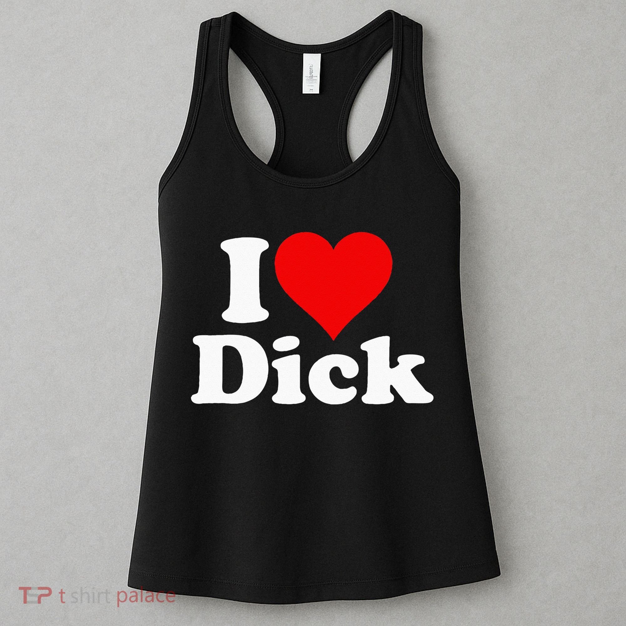 I LOVE HEART DICK RICHARD Women's Tank Top