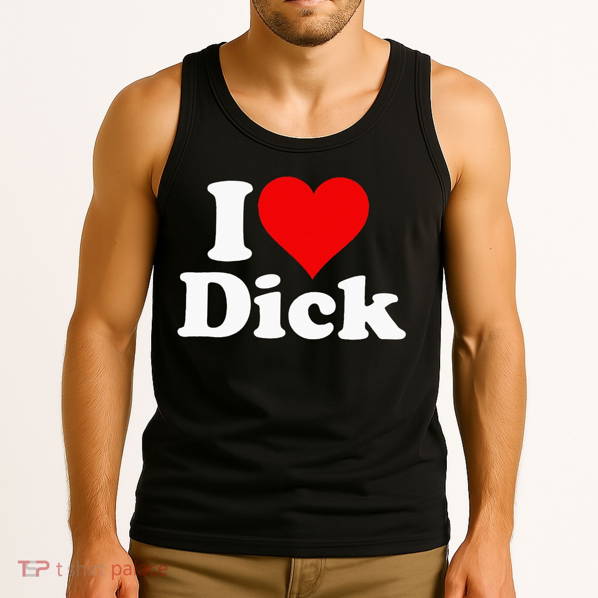 I LOVE HEART DICK RICHARD Tank Top