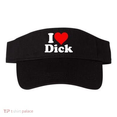 I LOVE HEART DICK RICHARD Visor