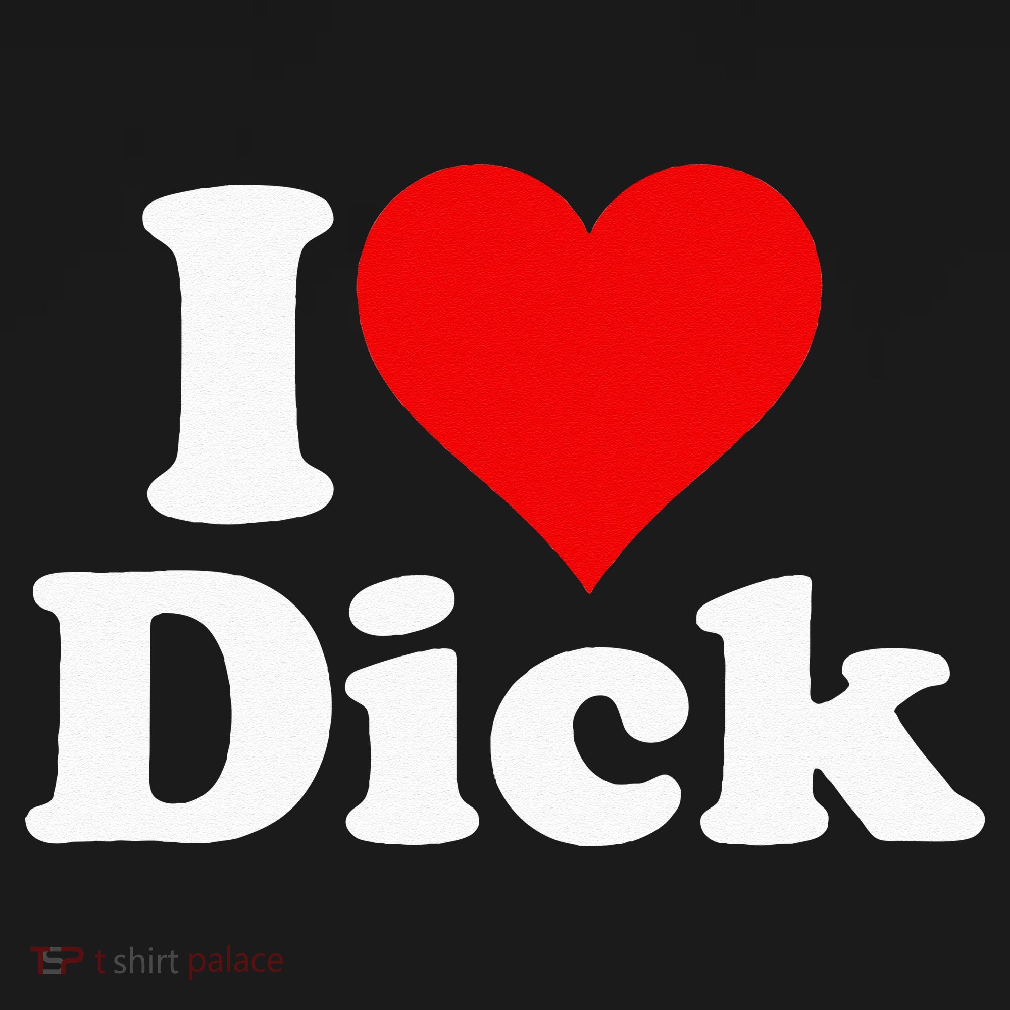 I LOVE HEART DICK RICHARD Women's Long Sleeve Shirt