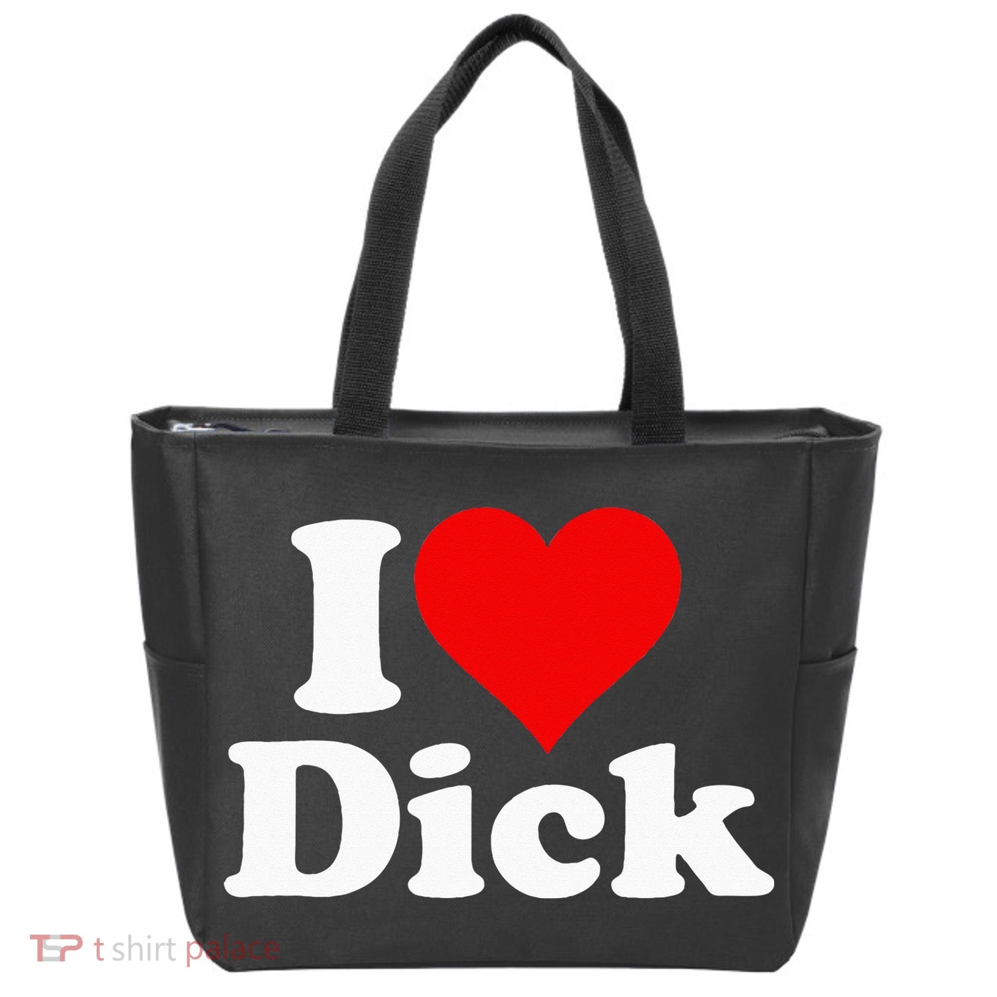 I LOVE HEART DICK RICHARD Tote Bag