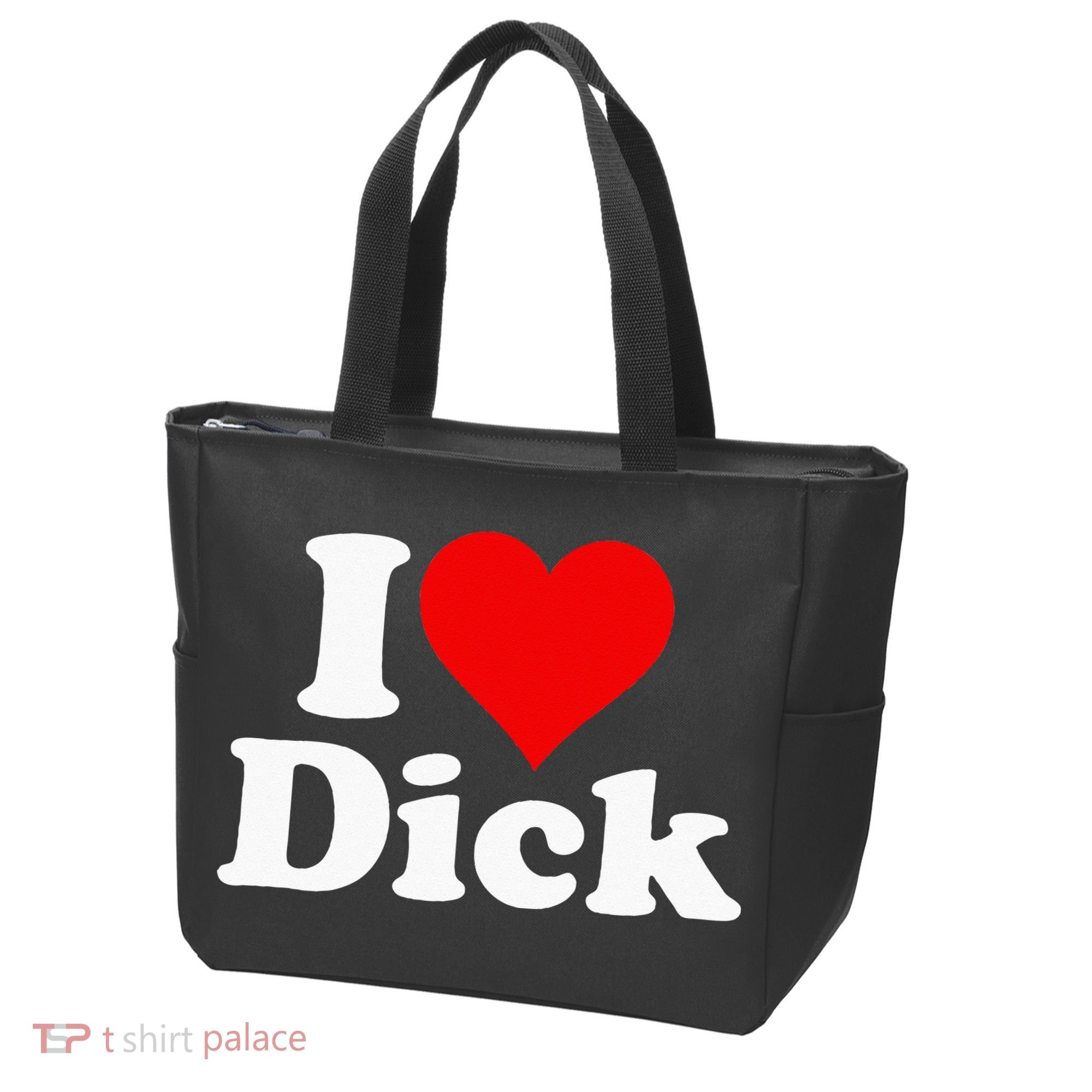 I LOVE HEART DICK RICHARD Tote Bag