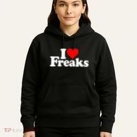 I Love Heart Freaks Hoodie thumb 5