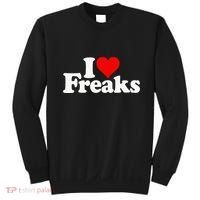 I Love Heart Freaks Sweatshirt thumb 0