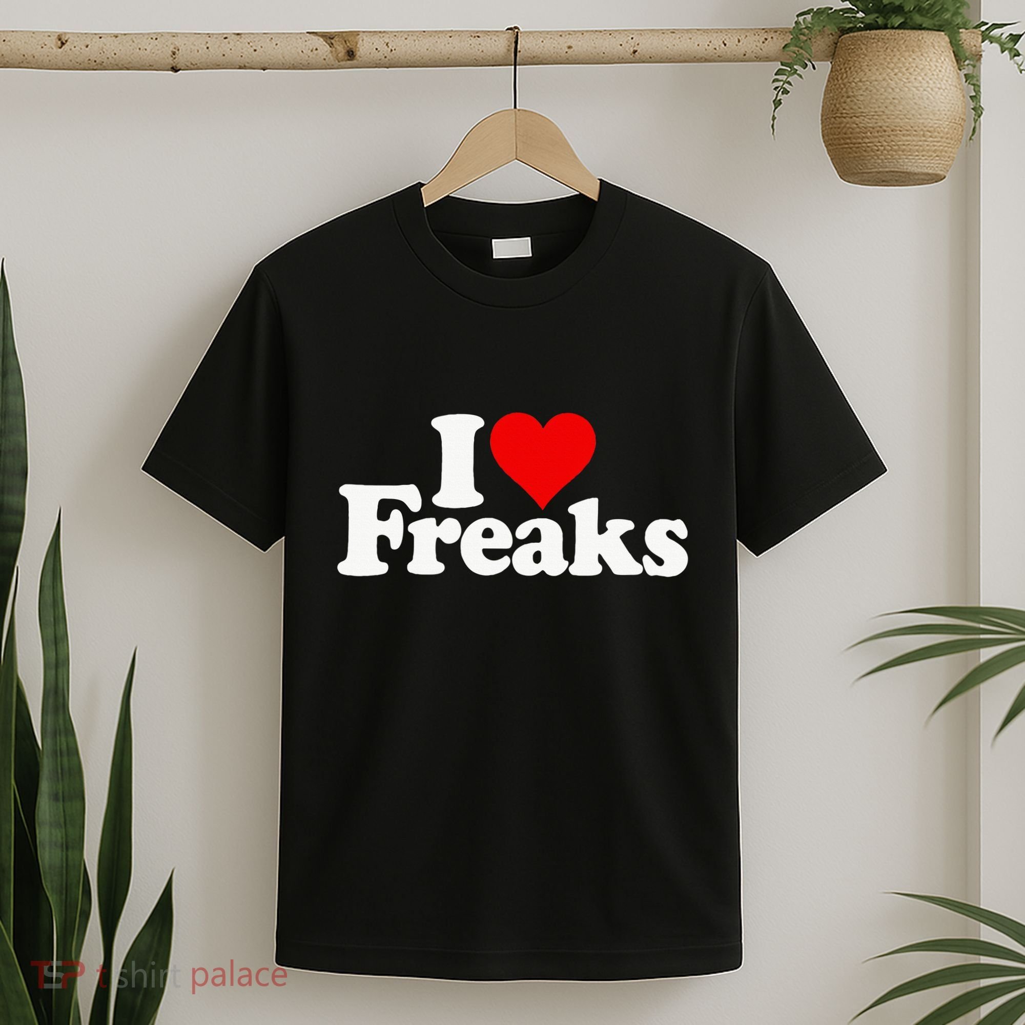 I Love Heart Freaks T-Shirt
