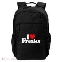 I Love Heart Freaks Backpack thumb 0