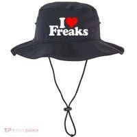 I Love Heart Freaks Bucket Hat thumb 0