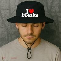 I Love Heart Freaks Bucket Hat thumb 2