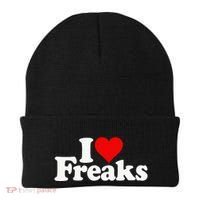 I Love Heart Freaks Beanie thumb 0