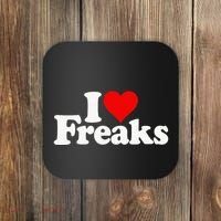 I Love Heart Freaks Coaster thumb 0