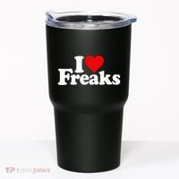 I Love Heart Freaks Tumbler thumb 0