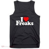 I Love Heart Freaks Tank Top thumb 0