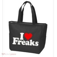I Love Heart Freaks Tote Bag thumb 3