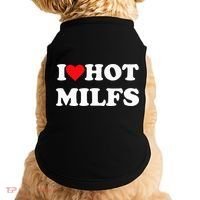 I Love Hot Milfs Doggie Tank thumb 0