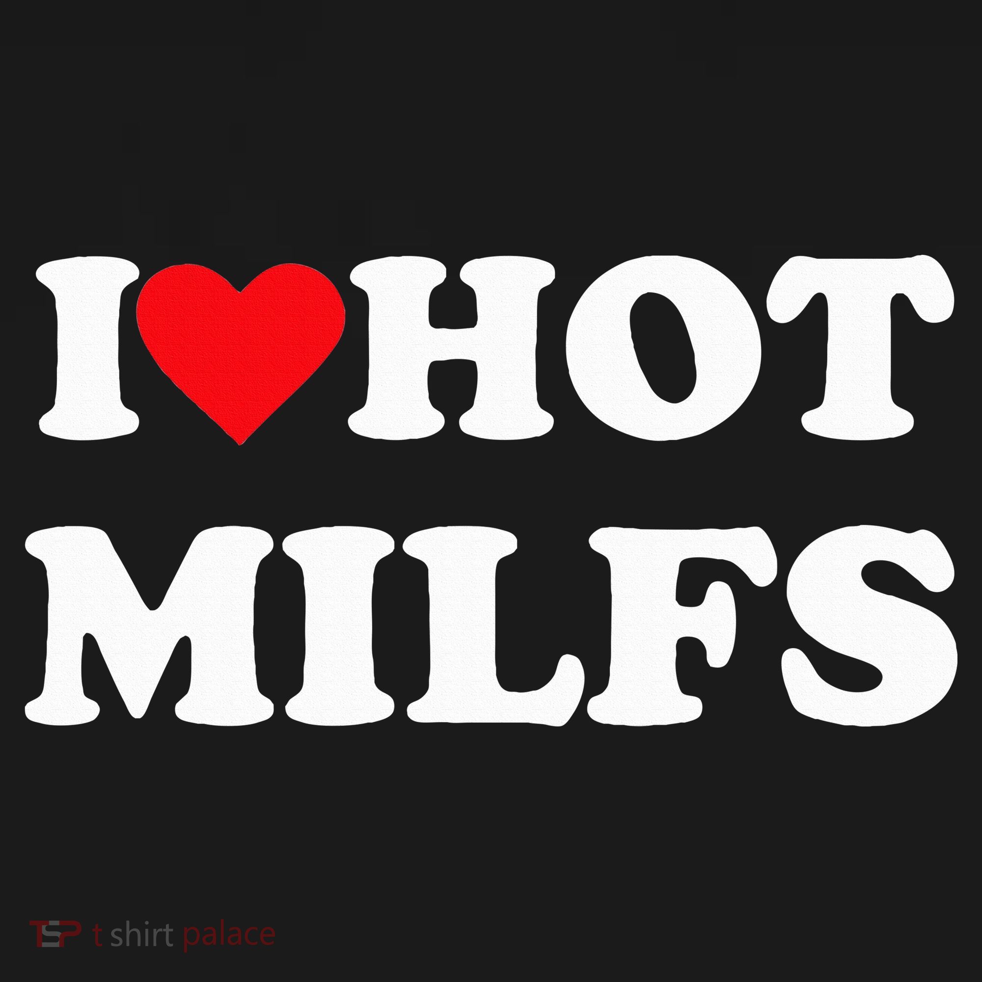 I Love Hot Milfs Doggie Tank