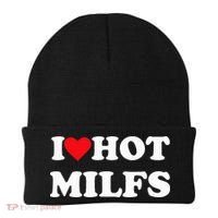 I Love Hot Milfs Beanie thumb 0