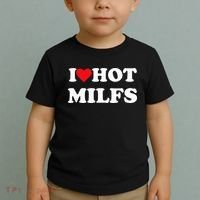 I Love Hot Milfs Toddler T-Shirt thumb 2