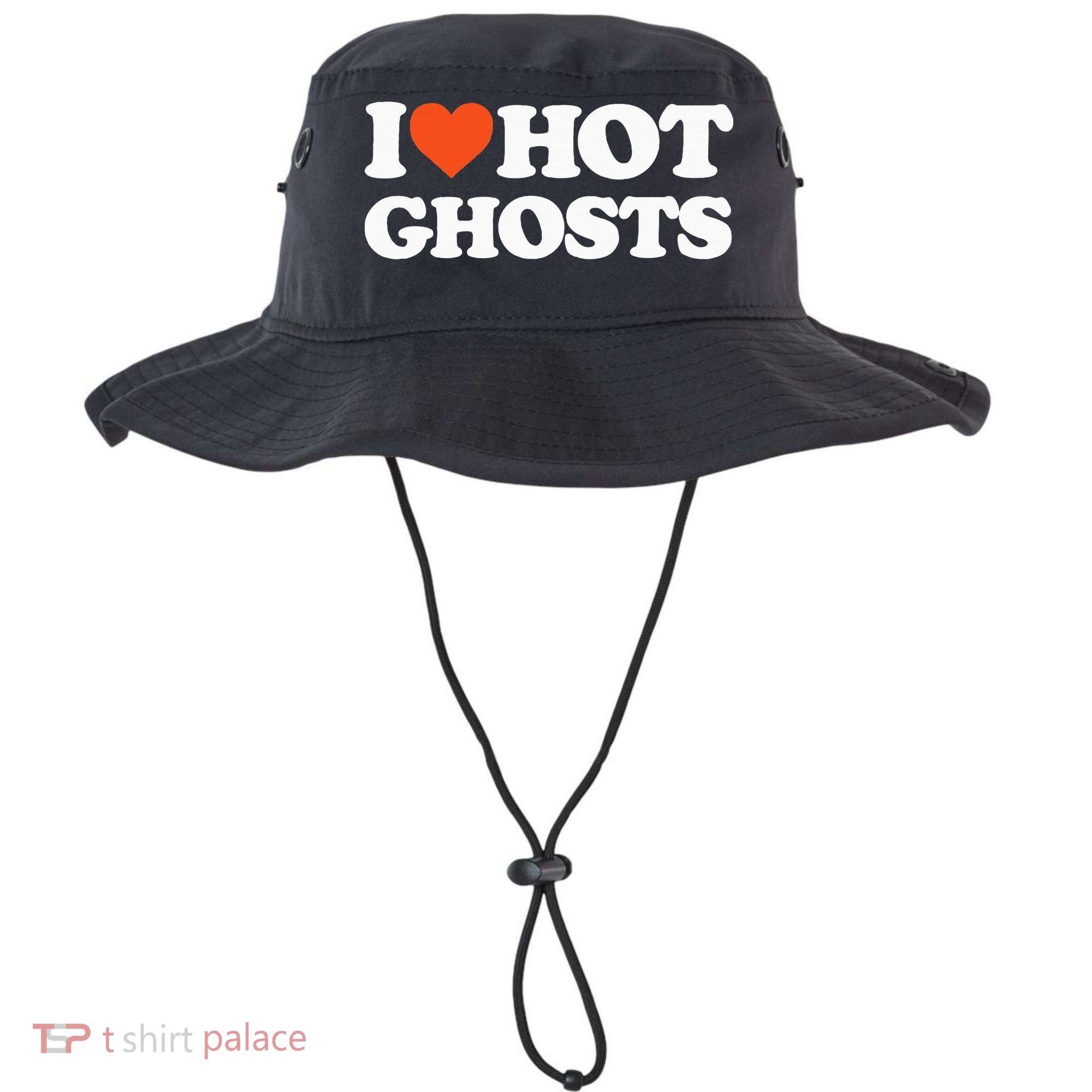 I Love Hot Ghosts I Heart Hot Ghosts Sexy Ghost Bucket Hat