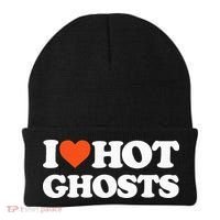 I Love Hot Ghosts I Heart Hot Ghosts Sexy Ghost Beanie thumb 0