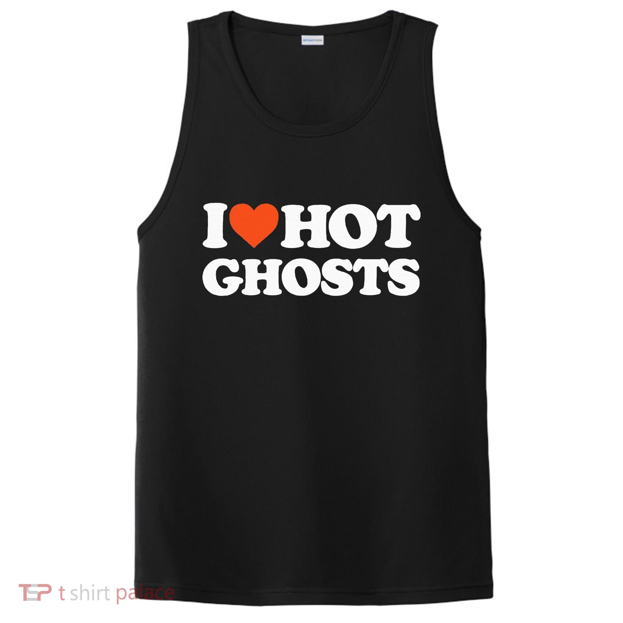 I Love Hot Ghosts I Heart Hot Ghosts Sexy Ghost PosiCharge Competitor Tank