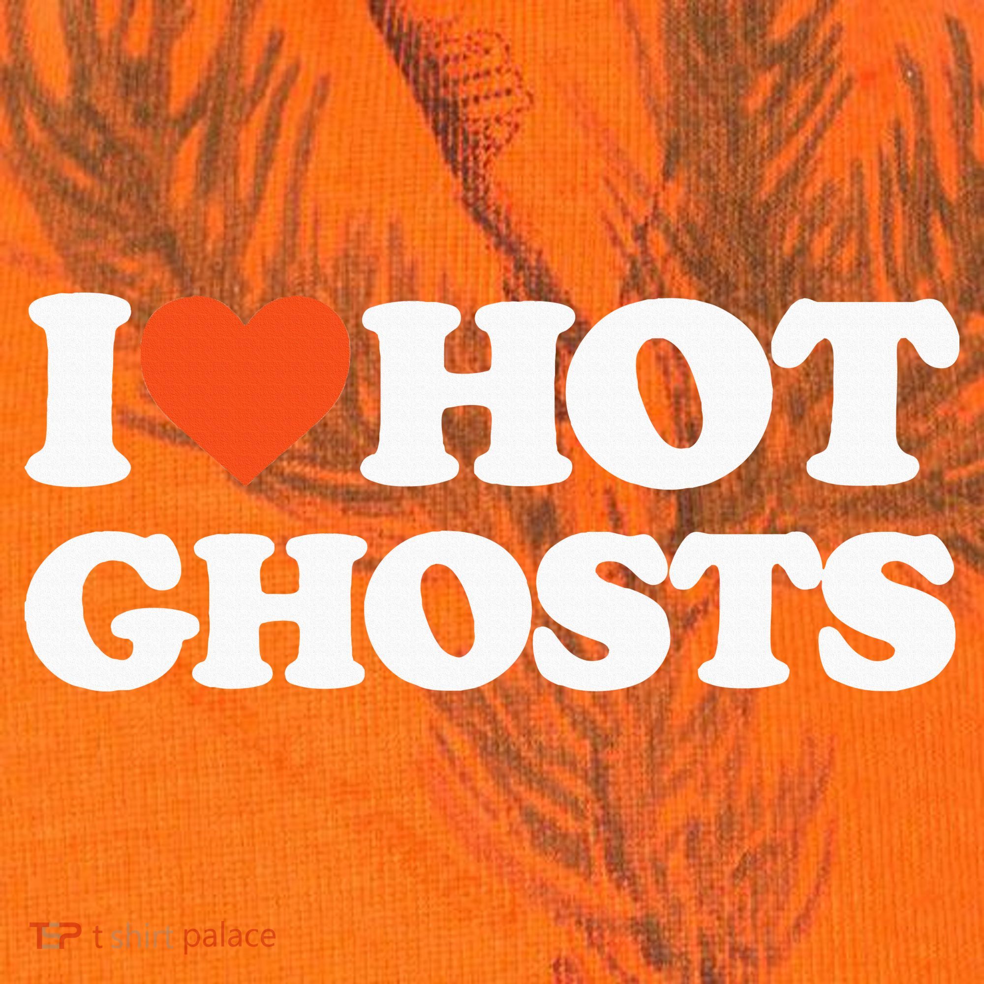 I Love Hot Ghosts I Heart Hot Ghosts Sexy Ghost Kati Licensed 12" Camo Cuffed Beanie