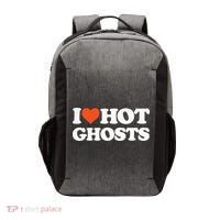 I Love Hot Ghosts I Heart Hot Ghosts Sexy Ghost Vector Backpack thumb 0
