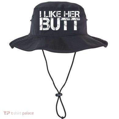 I Like His Beard I Like Her Butt Matching Couple Compliments Bucket Hat