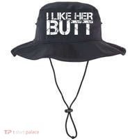 I Like His Beard I Like Her Butt Matching Couple Compliments Bucket Hat thumb 0
