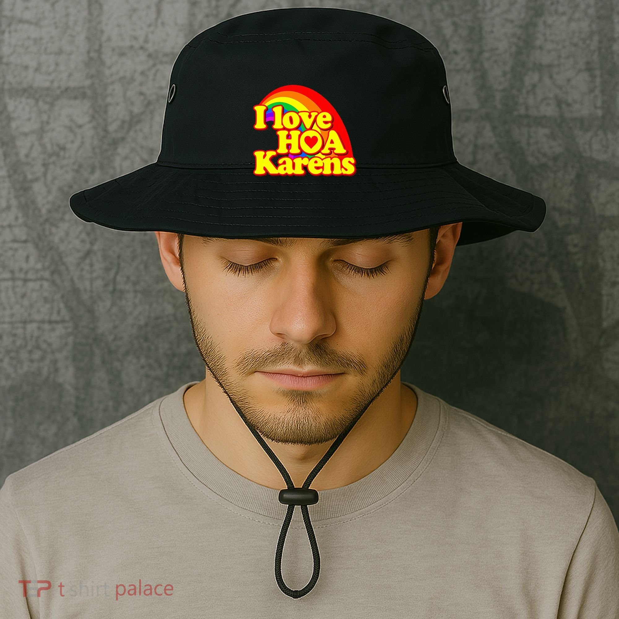 I Love Hoa Karens Bucket Hat