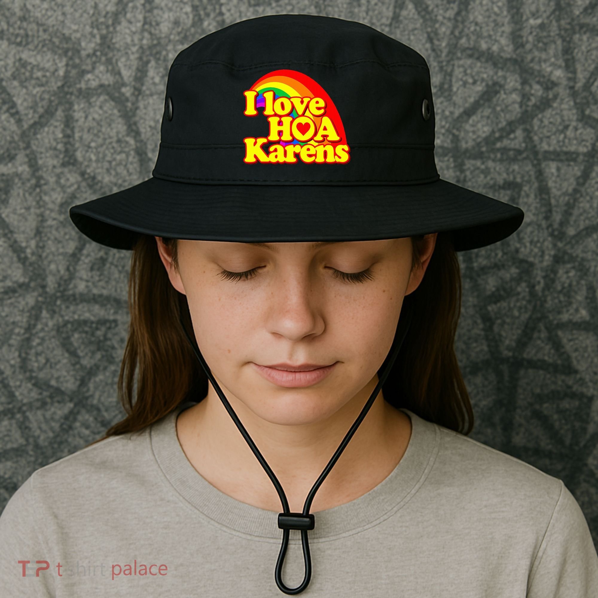 I Love Hoa Karens Bucket Hat