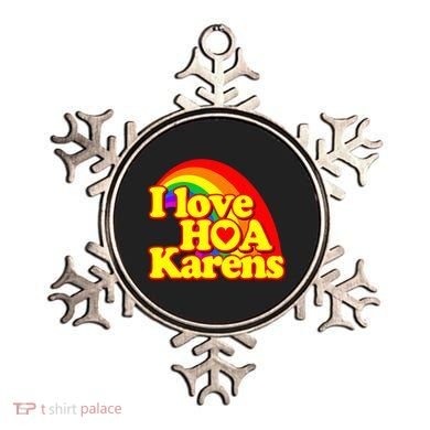 I Love Hoa Karens Ornament