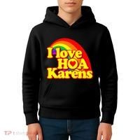 I Love Hoa Karens Kids Hoodie thumb 4