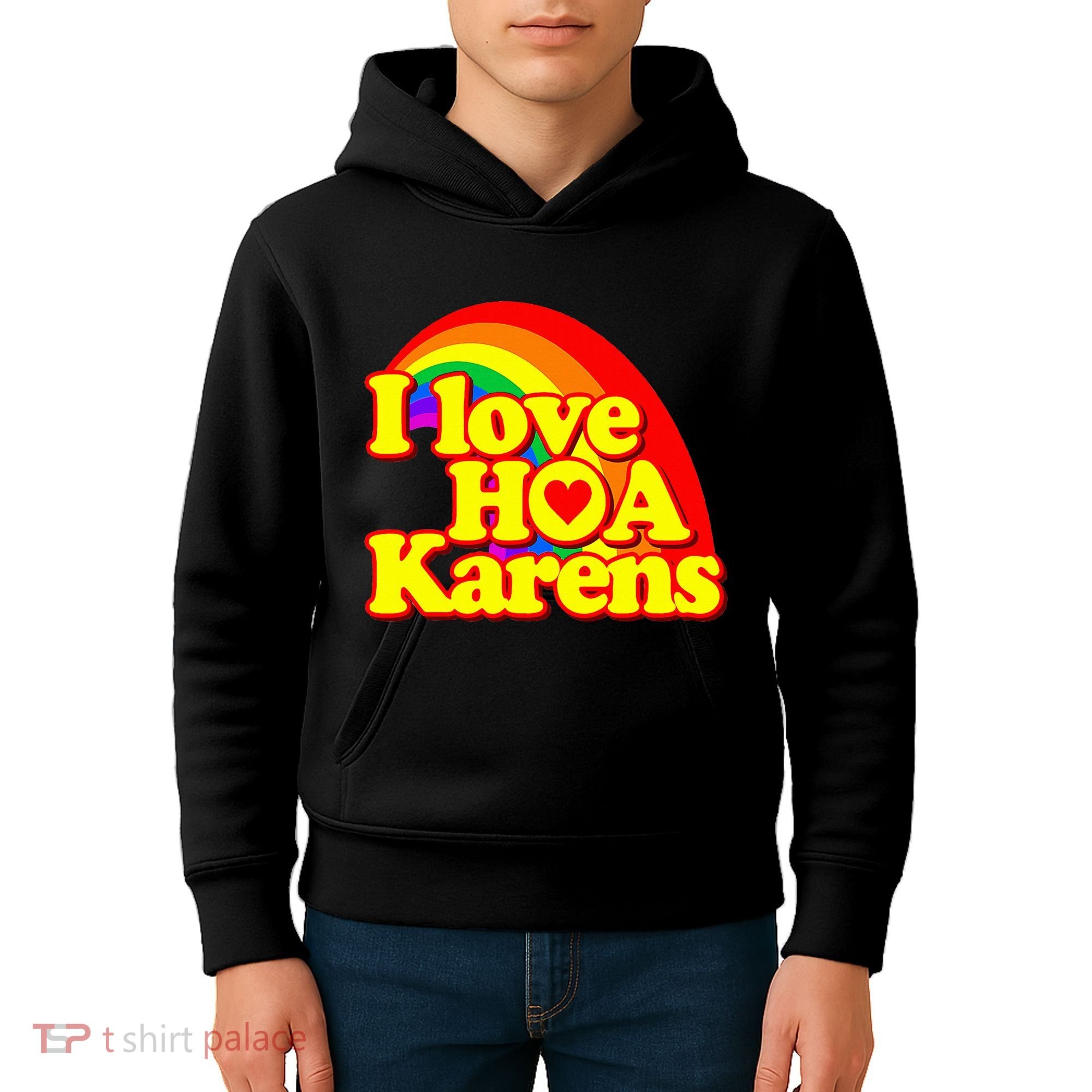 I Love Hoa Karens Kids Hoodie