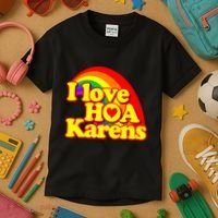 I Love Hoa Karens Kids T-Shirt thumb 3