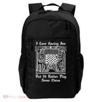I Love Having Sex But I’D Rather Play Chess Backpack thumb 0