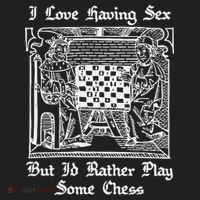 I Love Having Sex But I’D Rather Play Chess Beanie thumb 2