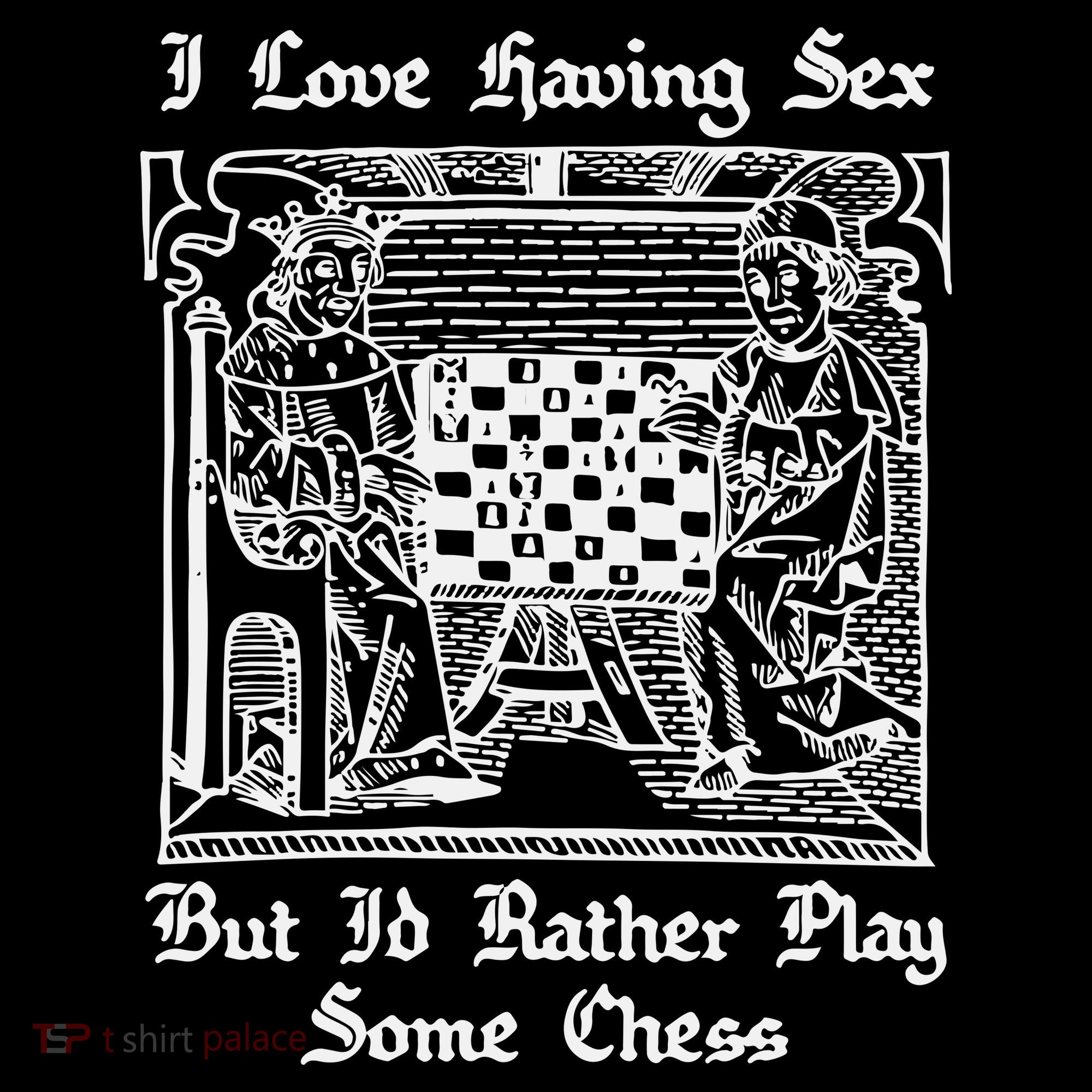I Love Having Sex But I’D Rather Play Chess Women's Hoodie