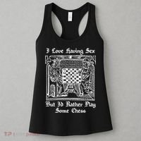 I Love Having Sex But I’D Rather Play Chess Women's Tank Top thumb 3