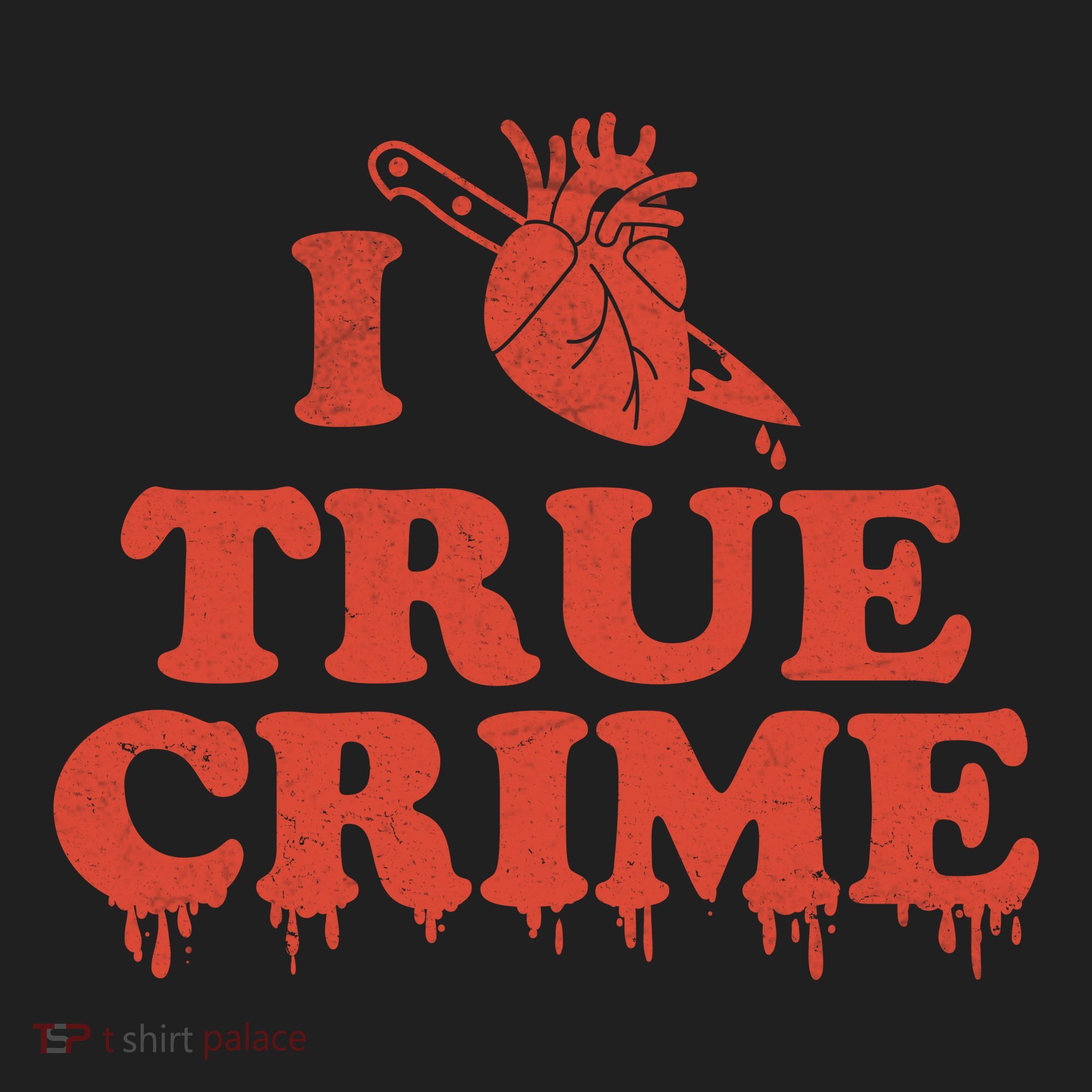I Love Heart True Crime Tumbler