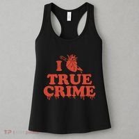 I Love Heart True Crime Women's Tank Top thumb 3