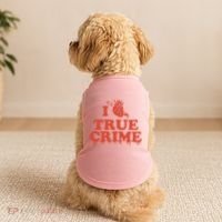 I Love Heart True Crime Doggie Tank thumb 2