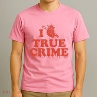I Love Heart True Crime T-Shirt thumb 3