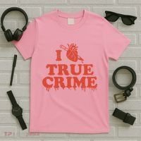 I Love Heart True Crime T-Shirt thumb 5