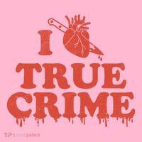 I Love Heart True Crime Mousepad thumb 1