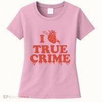 I Love Heart True Crime Women's T-Shirt thumb 0
