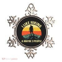 I Like Hiking and Maybe 3 People Ornament thumb 0